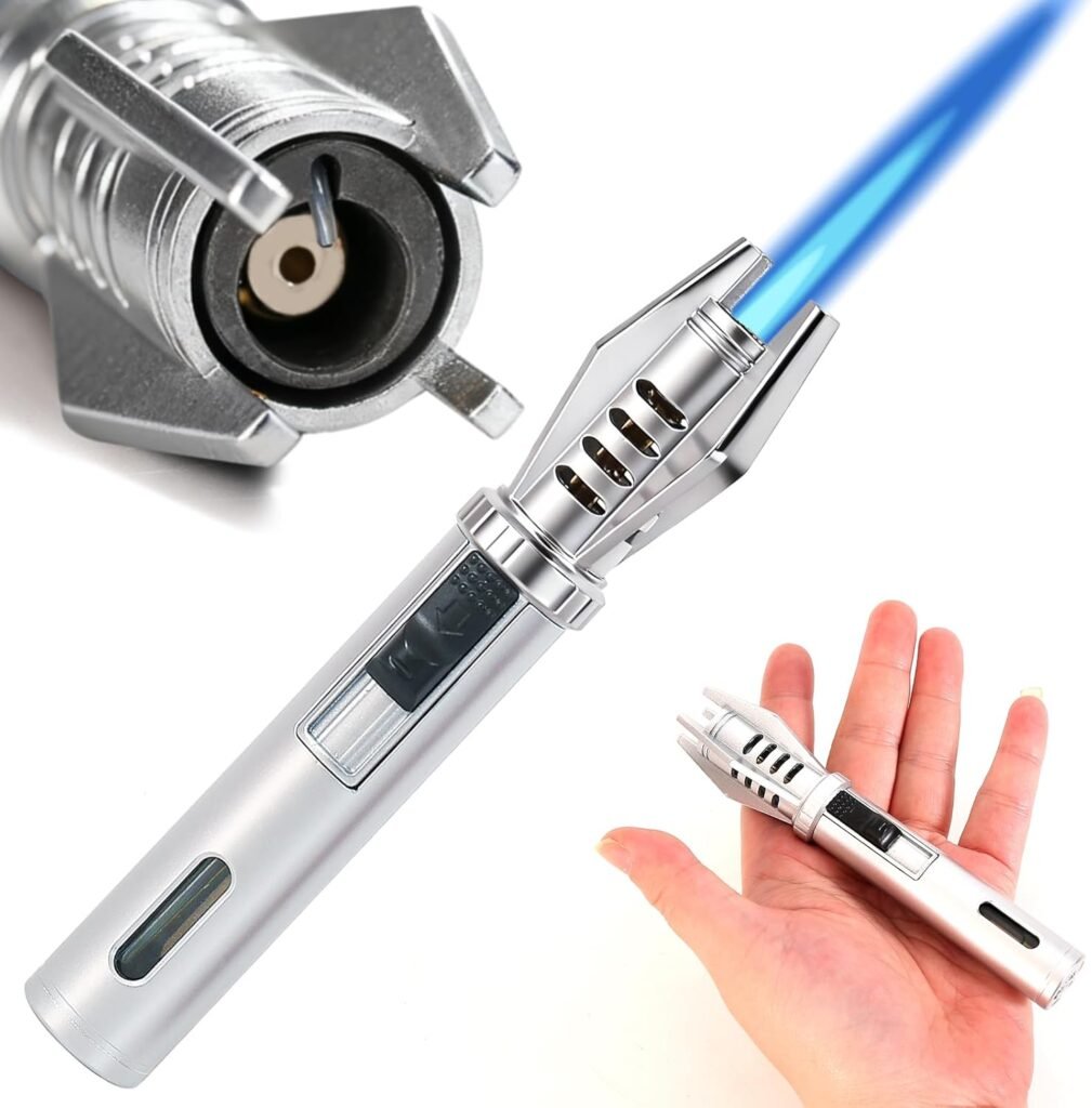Mini Briquet Torche Professionnel à Jet Flamme – Puissance et précision même par vent fort