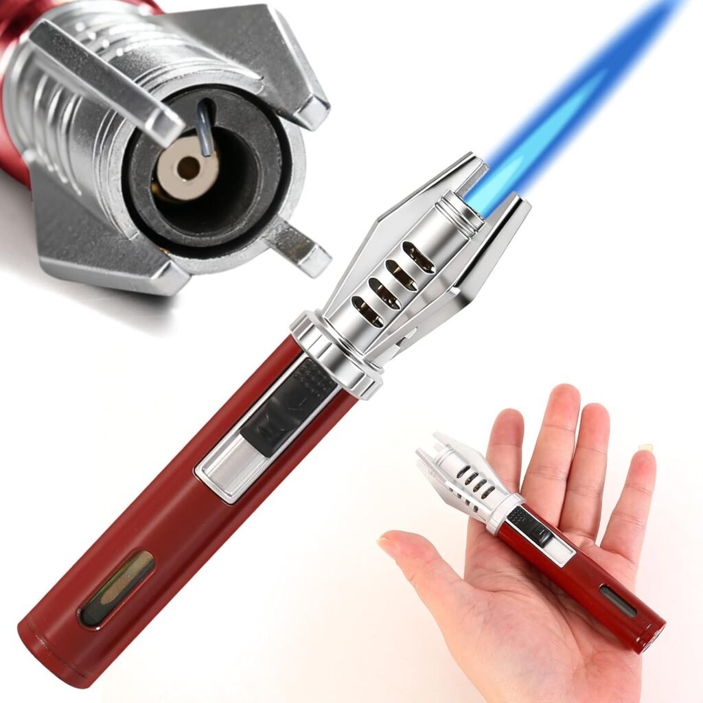 Mini Briquet Torche Professionnel à Jet Flamme – Puissance et précision même par vent fort