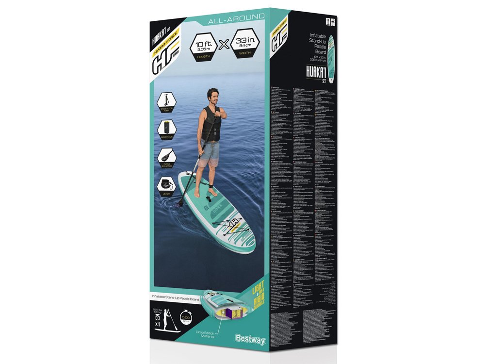 Paddle Gonflable Hydro-Force HuaKa'i Bestway 305x84cm – Liberté et stabilité sur l’eau