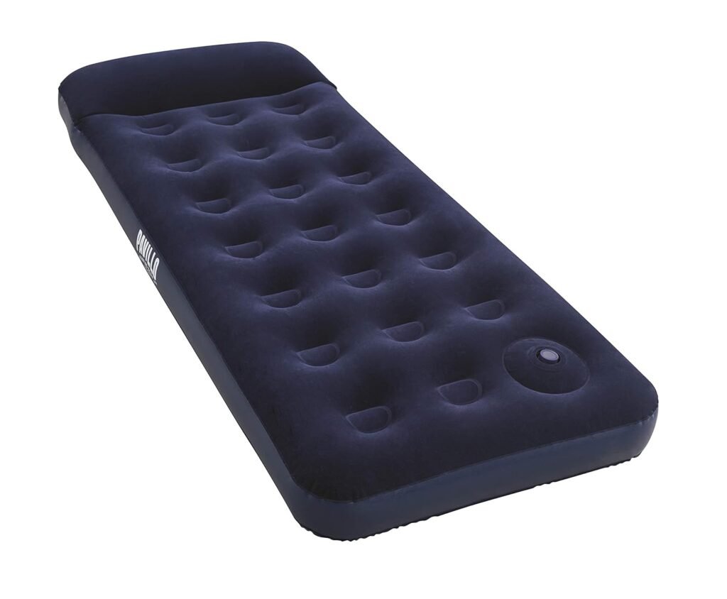 Matelas Gonflable avec Pompe à Pied Intégrée – Confort pratique pour camping et voyage