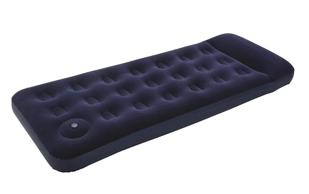 Matelas Gonflable avec Pompe à Pied Intégrée – Confort pratique pour camping et voyage
