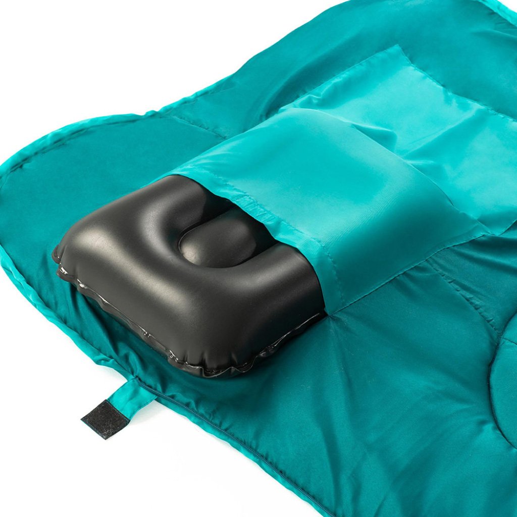 Pavillo Sac de Couchage avec Oreiller Gonflable Bestway 68101 – Sac de couchage confortable pour camping