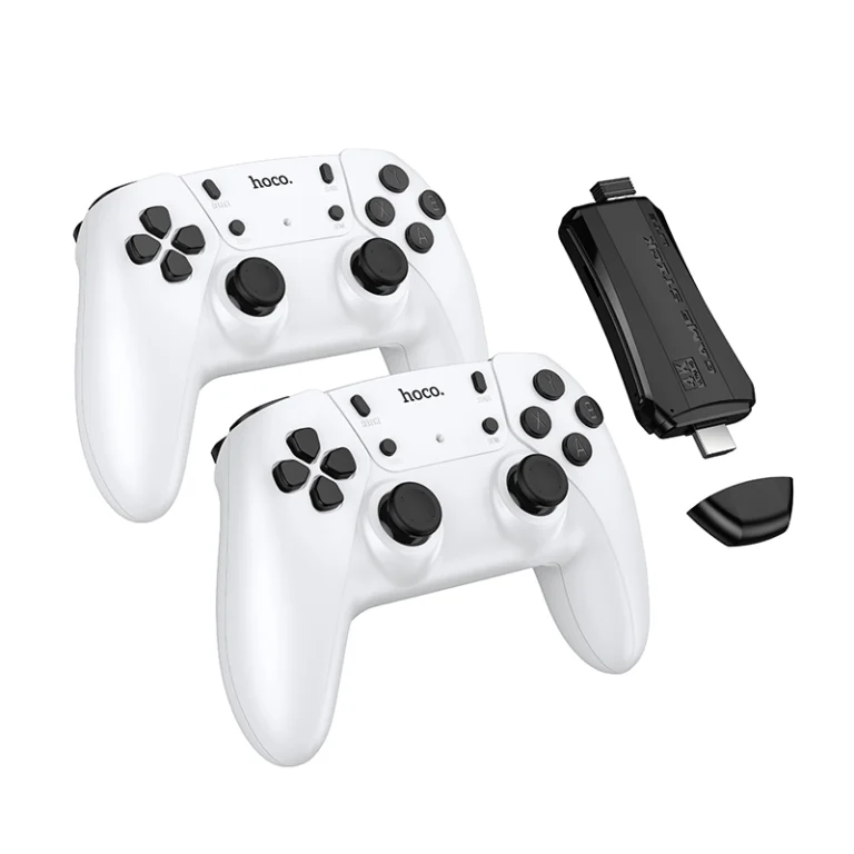 Console Rétro Hoco GA31 – 20 000 Jeux Intégrés avec 2 Manettes Sans Fil