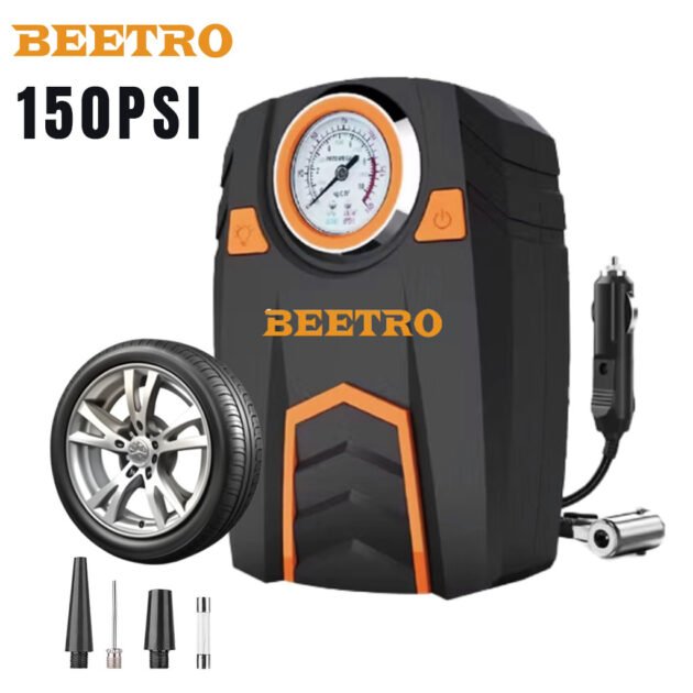 Compresseur de Voiture BEETRO 150 PSI – Pompe à Air Portable Haute Performance