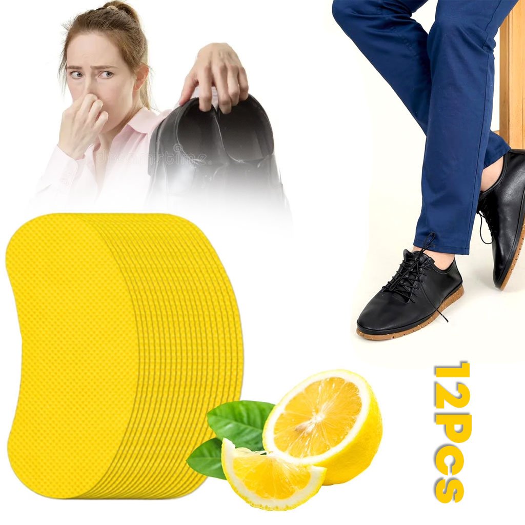 Patchs Déodorants et Anti-Humidité pour Chaussures 12Pcs – Fraîcheur et Protection Longue Durée