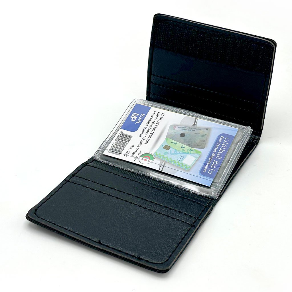 Porte-Cartes et Documents en Simili Cuir Édition Visa-BO – Élégance Compacte et Pratique