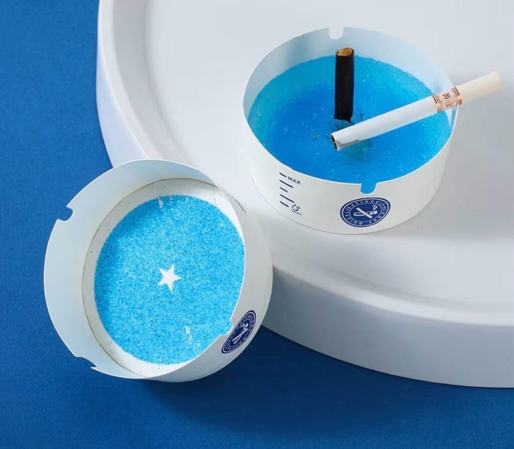 Cendrier Jetable Magique Anti-Odeur et Fumée Pack 25 PCS – Propreté et Fraîcheur Instantanées