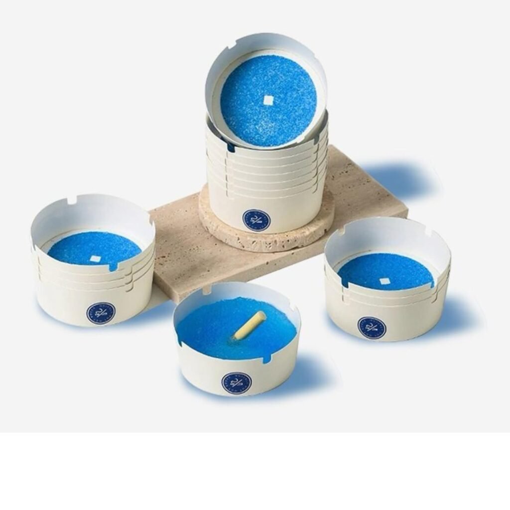 Cendrier Jetable Magique Anti-Odeur et Fumée Pack 25 PCS – Propreté et Fraîcheur Instantanées