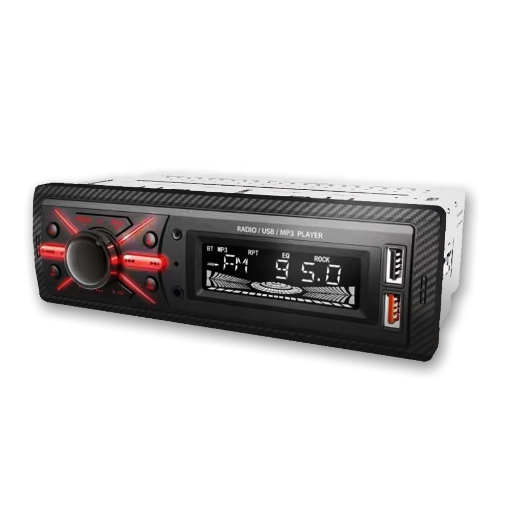 Autoradio MP3 Multimedia Player 1 DIN Bluetooth – Son Puissant, Connexion Sans Fil et Design Sport Premium