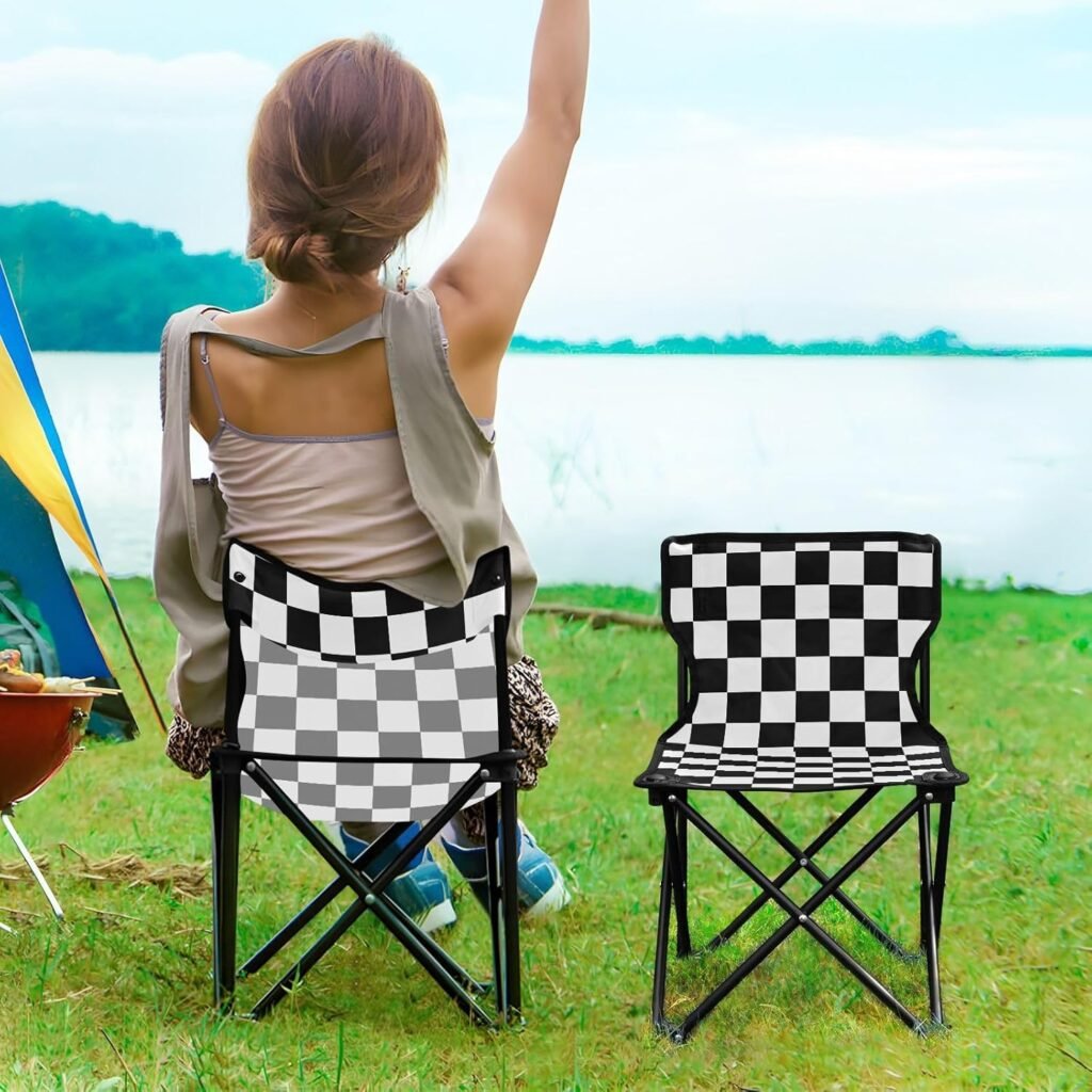 Ensemble de Camping Pliable Table et 2 Chaises Portables – Set Outdoor Compact