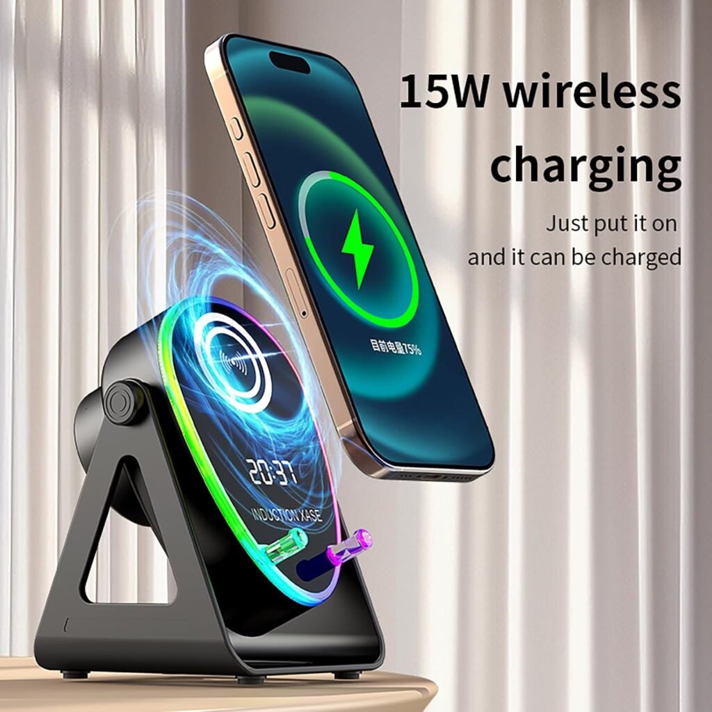 Support Téléphone RGB avec Haut-Parleur