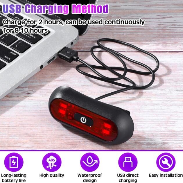 Lumière LED de Sécurité pour Casque