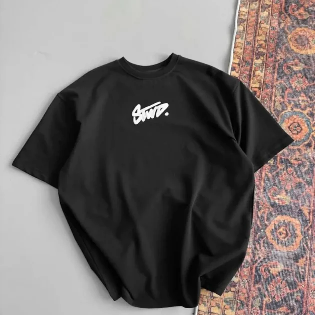 T-Shirt STWD Oversize Premium – Streetwear Moderne & Confort Absolu