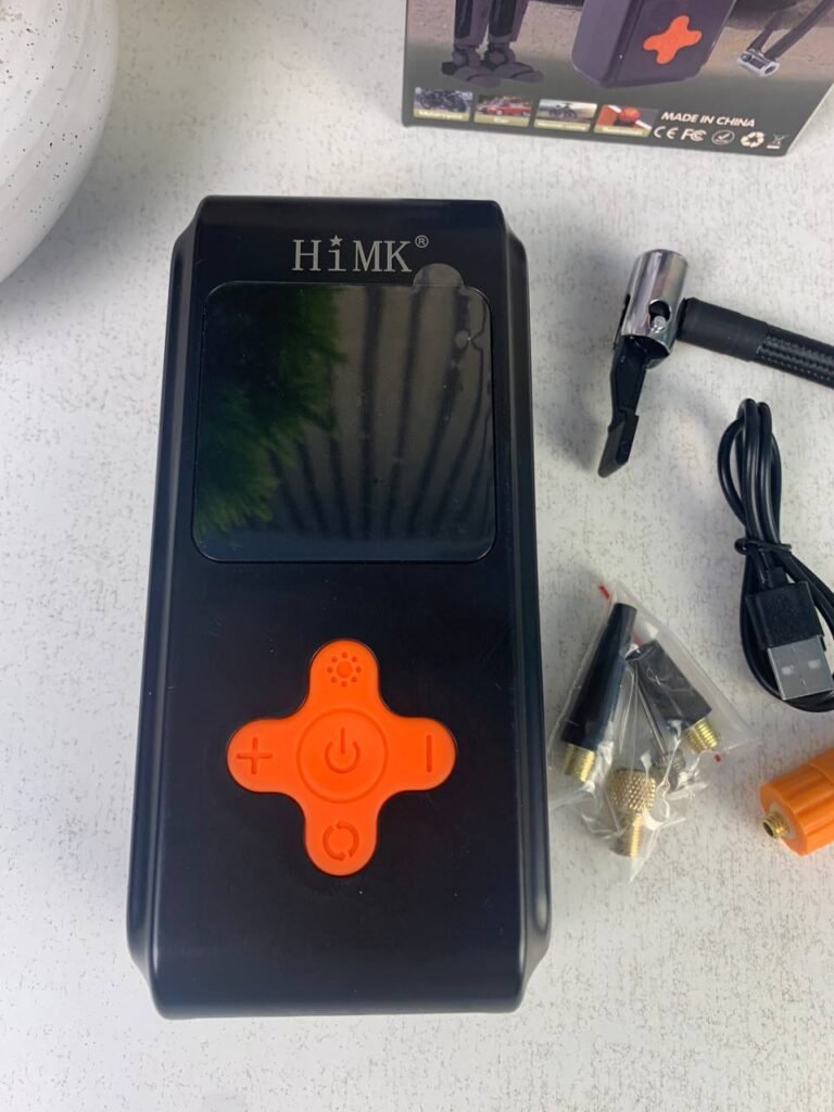 Gonfleur de Pneus Portable Sans Fil MK-330 – Puissance et sécurité à portée de main