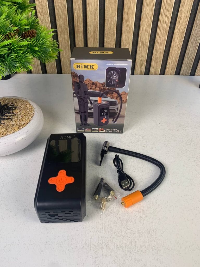 Gonfleur de Pneus Portable Sans Fil MK-330 – Puissance et sécurité à portée de main