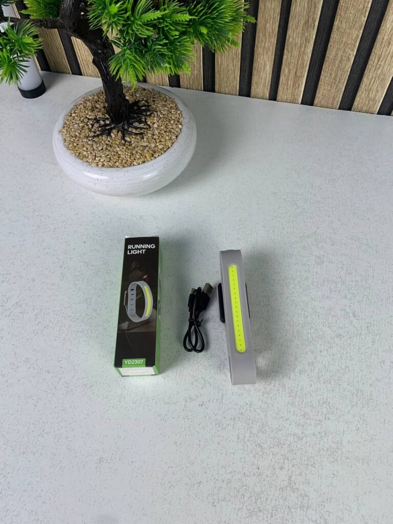 Brassard Lumineux LED Rechargeable – Sécurité et visibilité pour vos activités nocturnes