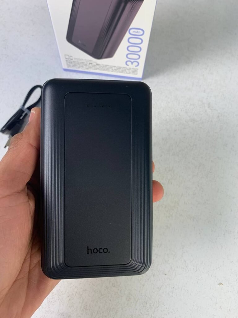 Power Bank Hoco J165B 30000mAh – Énergie massive pour tous vos appareils