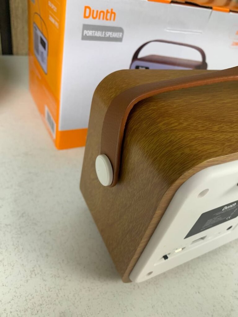Haut-parleur et Radio Portable Dunth Bluetooth V5.0 – Son Puissant et Design Classique