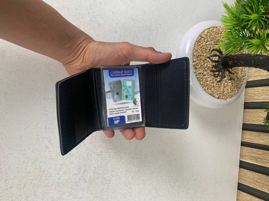 Porte-Cartes et Documents en Simili Cuir Édition Visa-BO – Élégance Compacte et Pratique
