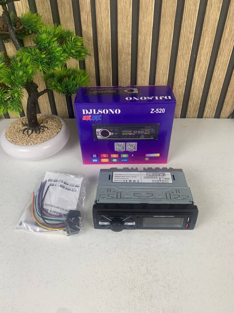 Autoradio MP3 Multimedia Player 1 DIN Bluetooth – Son Puissant, Connexion Sans Fil et Design Sport Premium