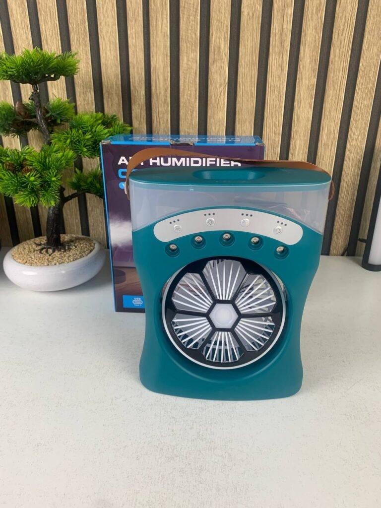 Ventilateur Brumisateur de Bureau Portable USB avec Éclairage