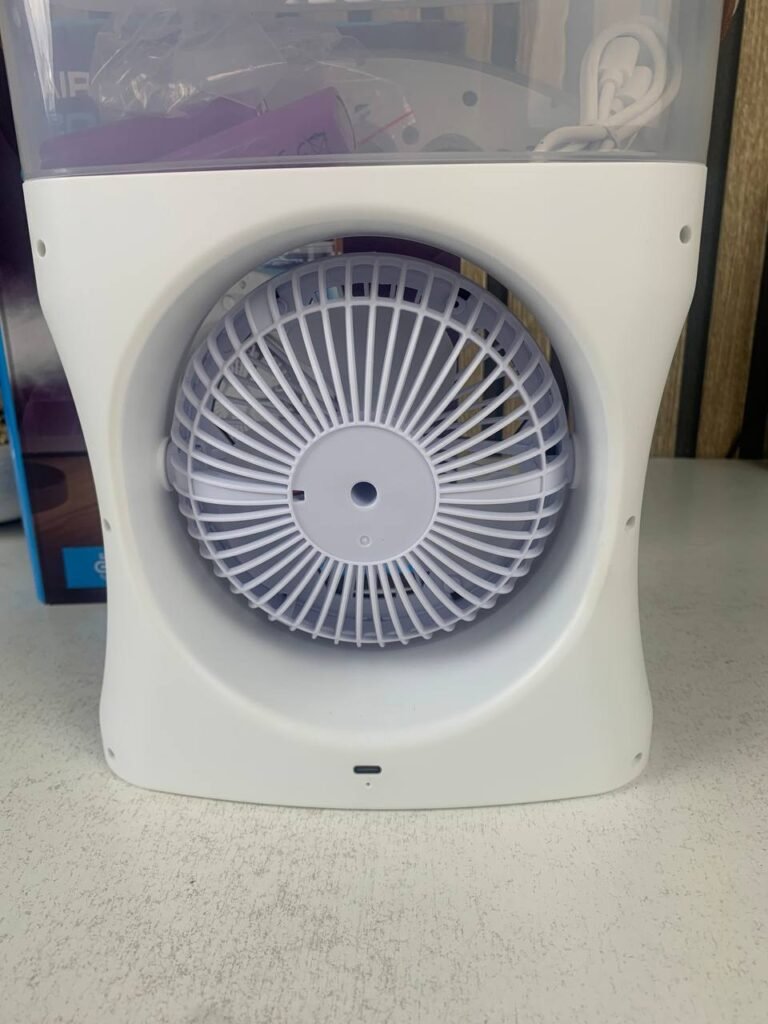 Ventilateur Brumisateur de Bureau Portable USB avec Éclairage