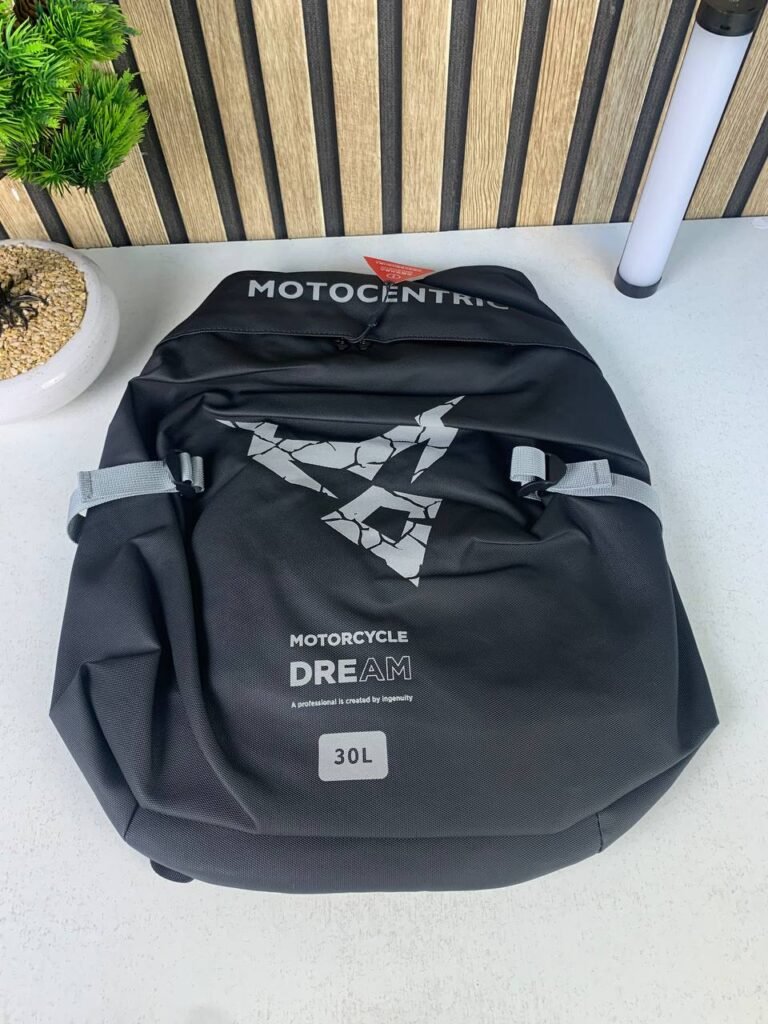 Sac à Dos MOTOCENTRIC pour Casque Moto – Pratique, spacieux et sécurisé