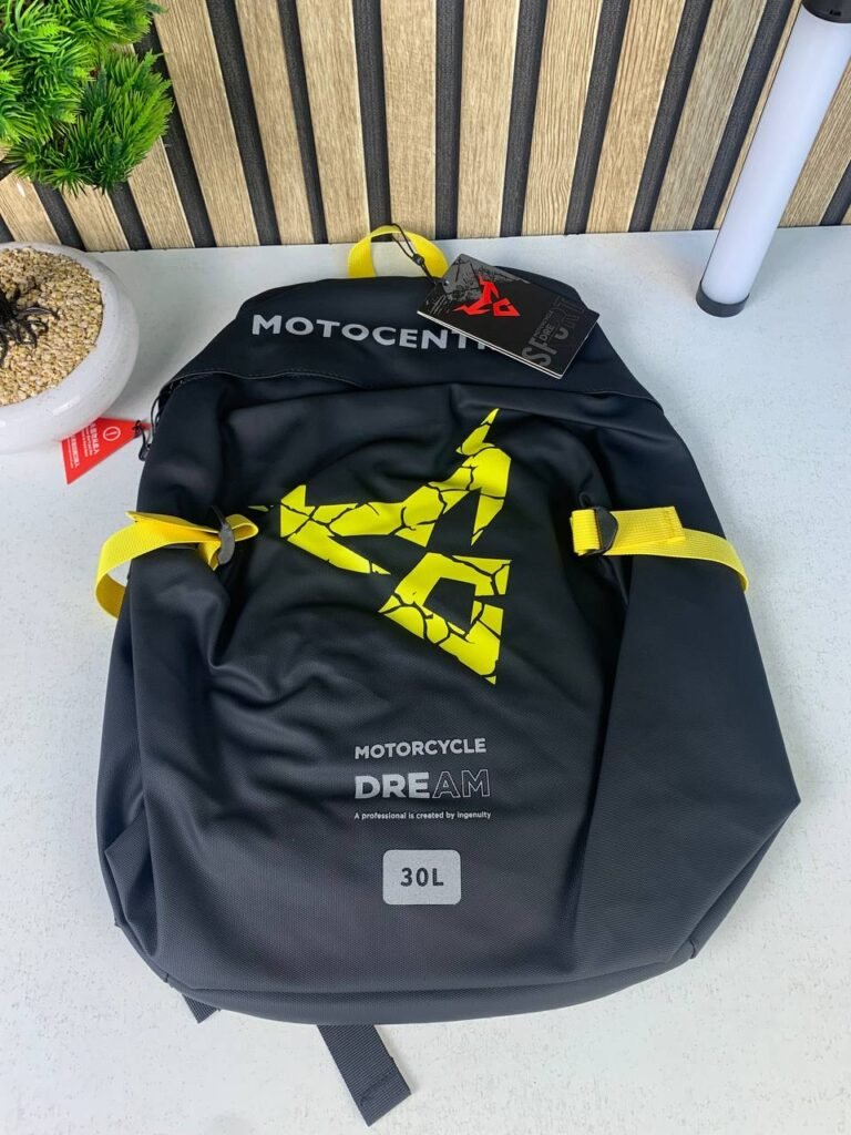 Sac à Dos MOTOCENTRIC pour Casque Moto – Pratique, spacieux et sécurisé