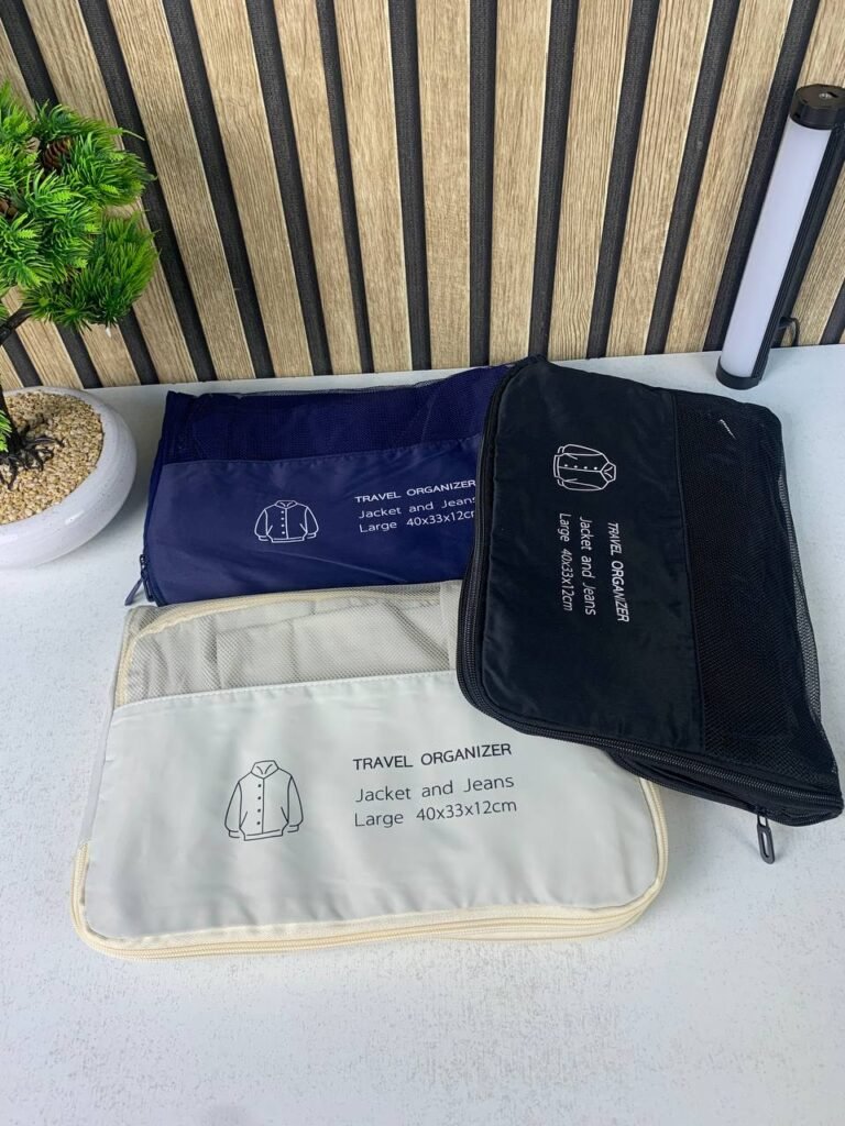 Kit de 6 Organisateurs de Voyage pour Valise – Voyagez organisé et sans stress