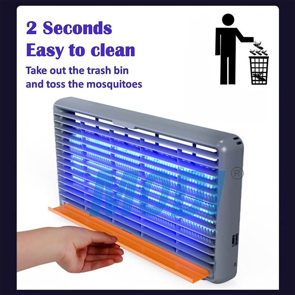 Lampe Anti-Moustiques Électrique 6W Double Tube UV – Protection efficace contre les insectes