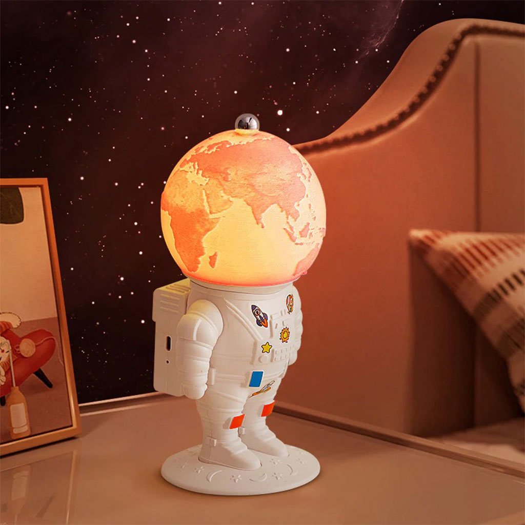 Lampe Astronaute Lunaire LED 16 Couleurs – Une ambiance magique dans votre chambre