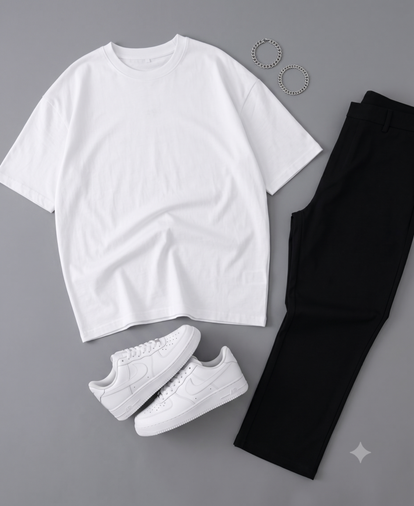 Ensemble Oversize Coton & Baggy Jogger – Streetwear Premium
