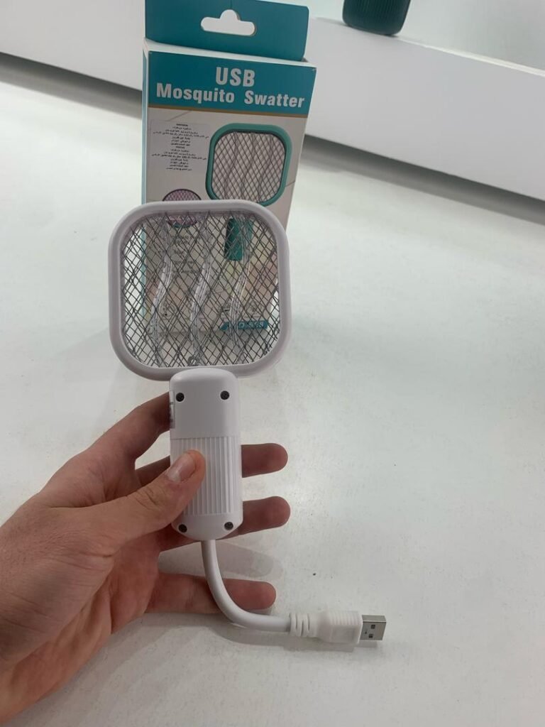 Mini Tapette à Mouches USB avec LED Violette – Protection Intelligente Anti-Moustiques