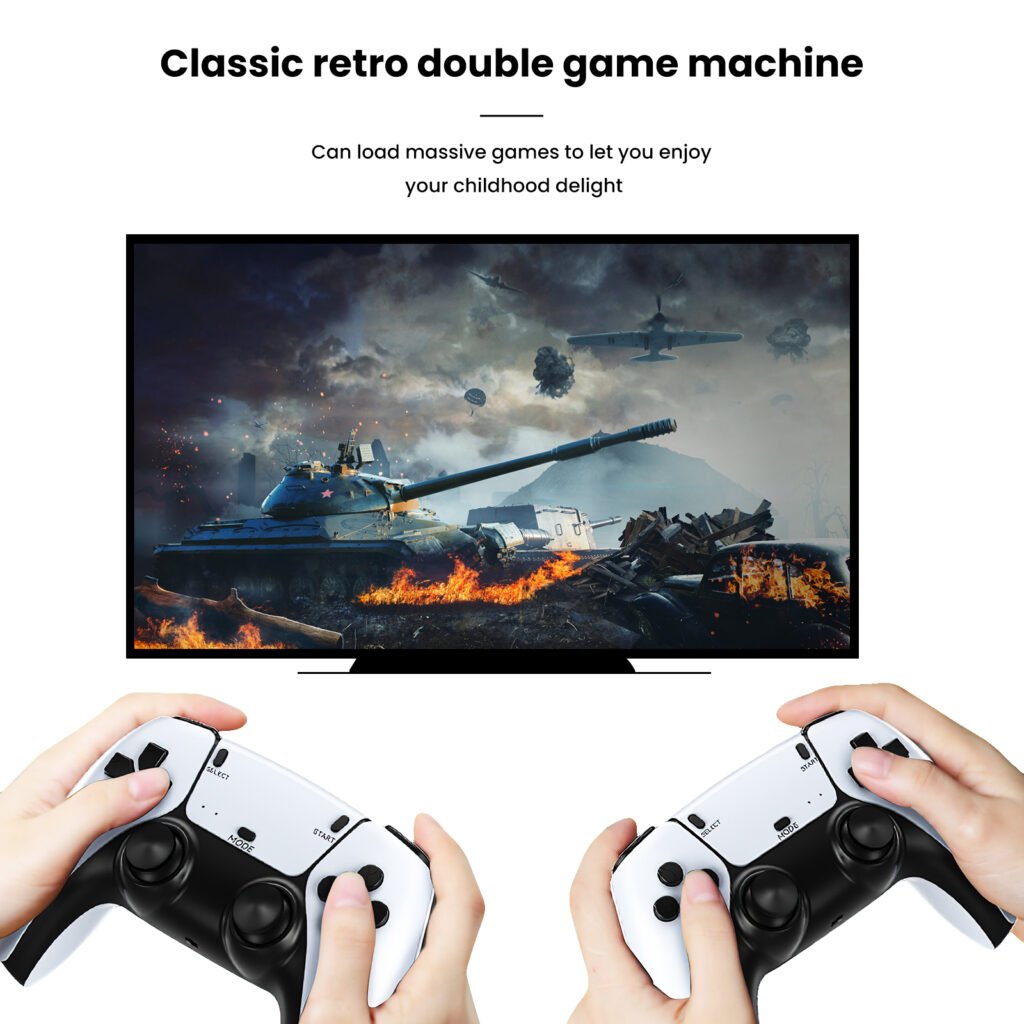 Console de Jeu Rétro M8 Pro 4K HDMI avec 20 000+ Jeux – Revivez les Classiques du Gaming