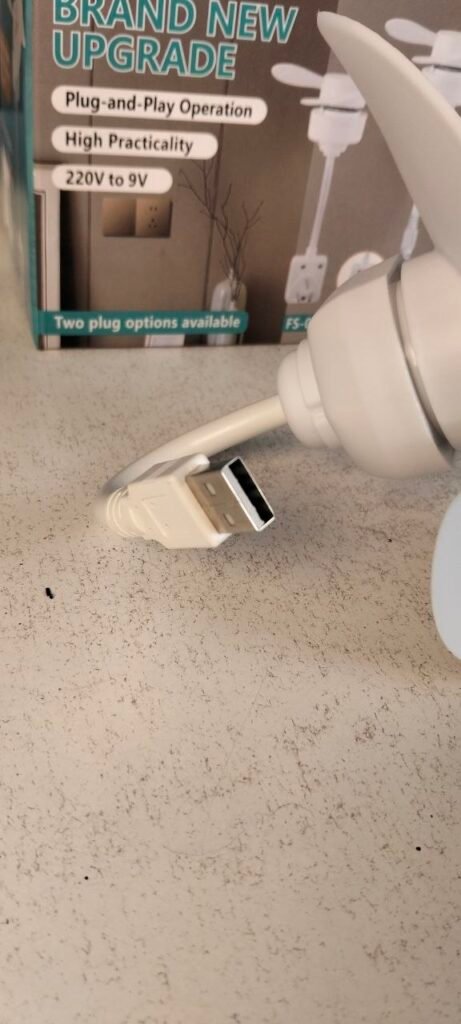 Mini Ventilateur USB Pliable à 360° Ultra-Portable - مروحة صغيرة قابلة للطي بزاوية 360 درجة