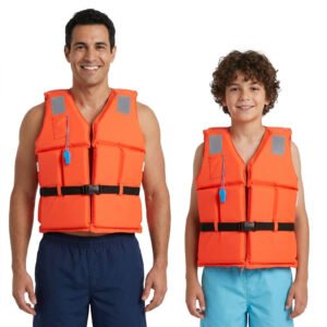 Gilet de Sauvetage Professionnel Haute Flottabilité avec Sifflet – Sécurité Maximale pour Enfants & Adultes 1 1780410024022 p77gdzjc life jacket 2