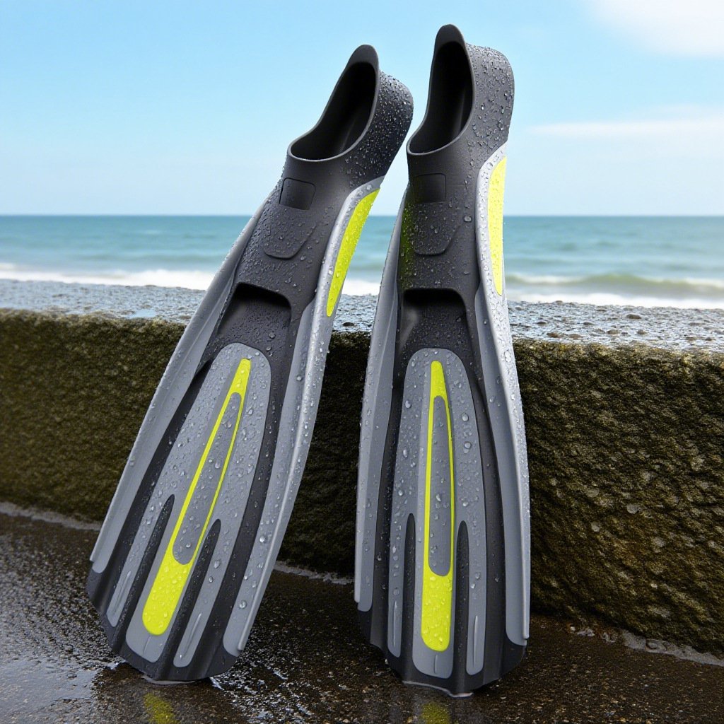 Palmes de Plongée Souples Confortables Taille 42-43