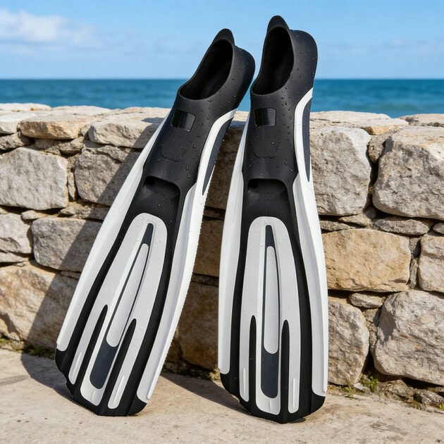 Palmes de Plongée Souples Confortables Taille 42-43