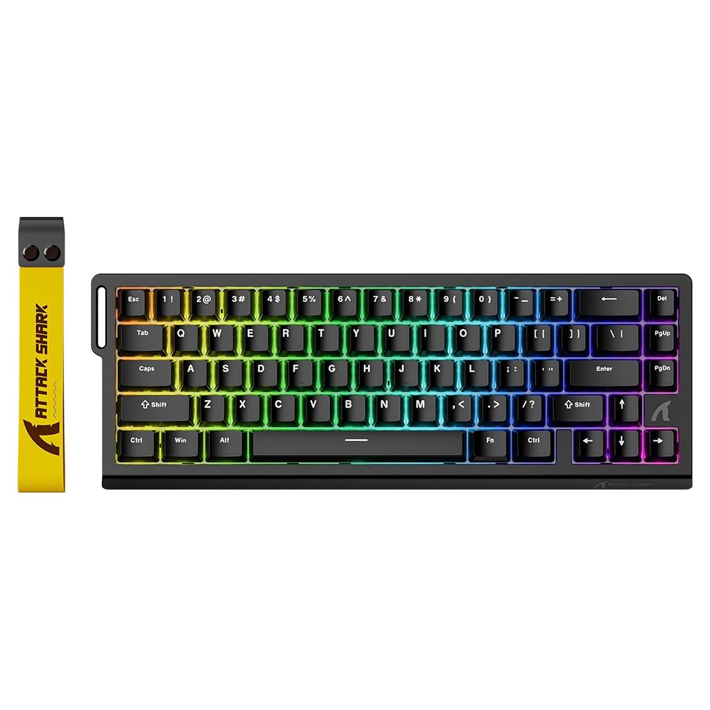 Clavier Gaming Magnétique ATTACK SHARK X68HE 60% Rapid Trigger 8000Hz