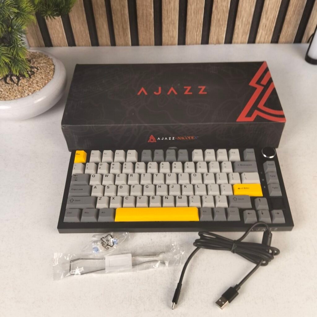 Clavier Mécanique Ajazz AK820 Pro avec Écran TFT – Performance Gaming & Confort Premium