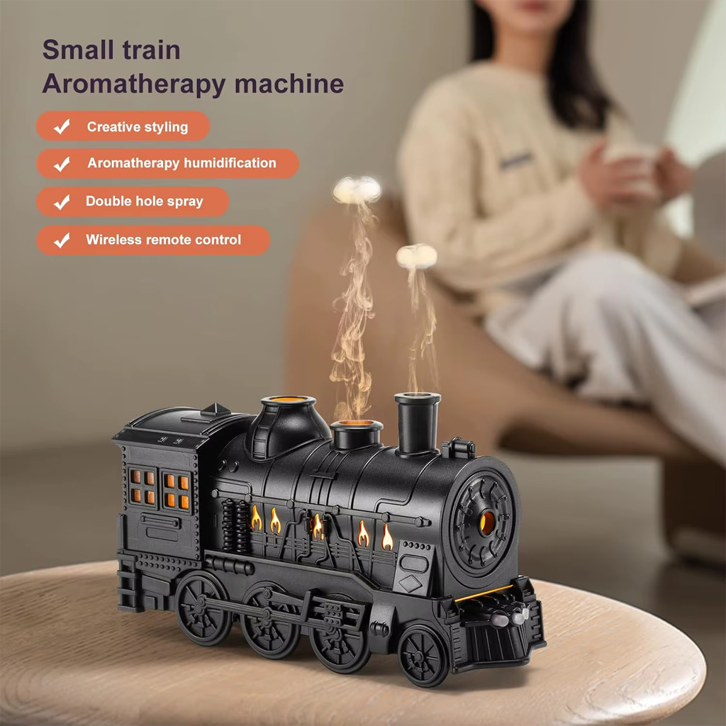 Diffuseur d'huiles essentielles train 300ml — Ambiance apaisante