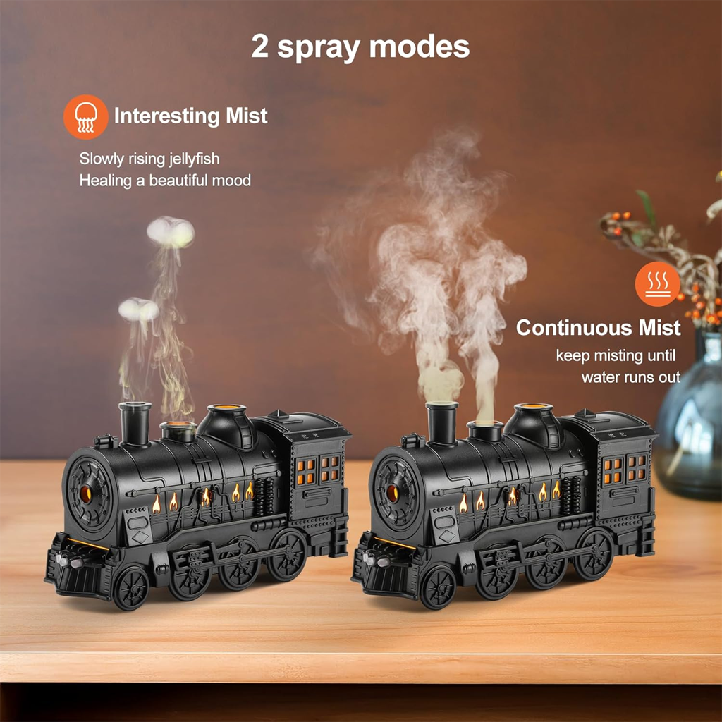 Diffuseur d'huiles essentielles train 300ml — Ambiance apaisante