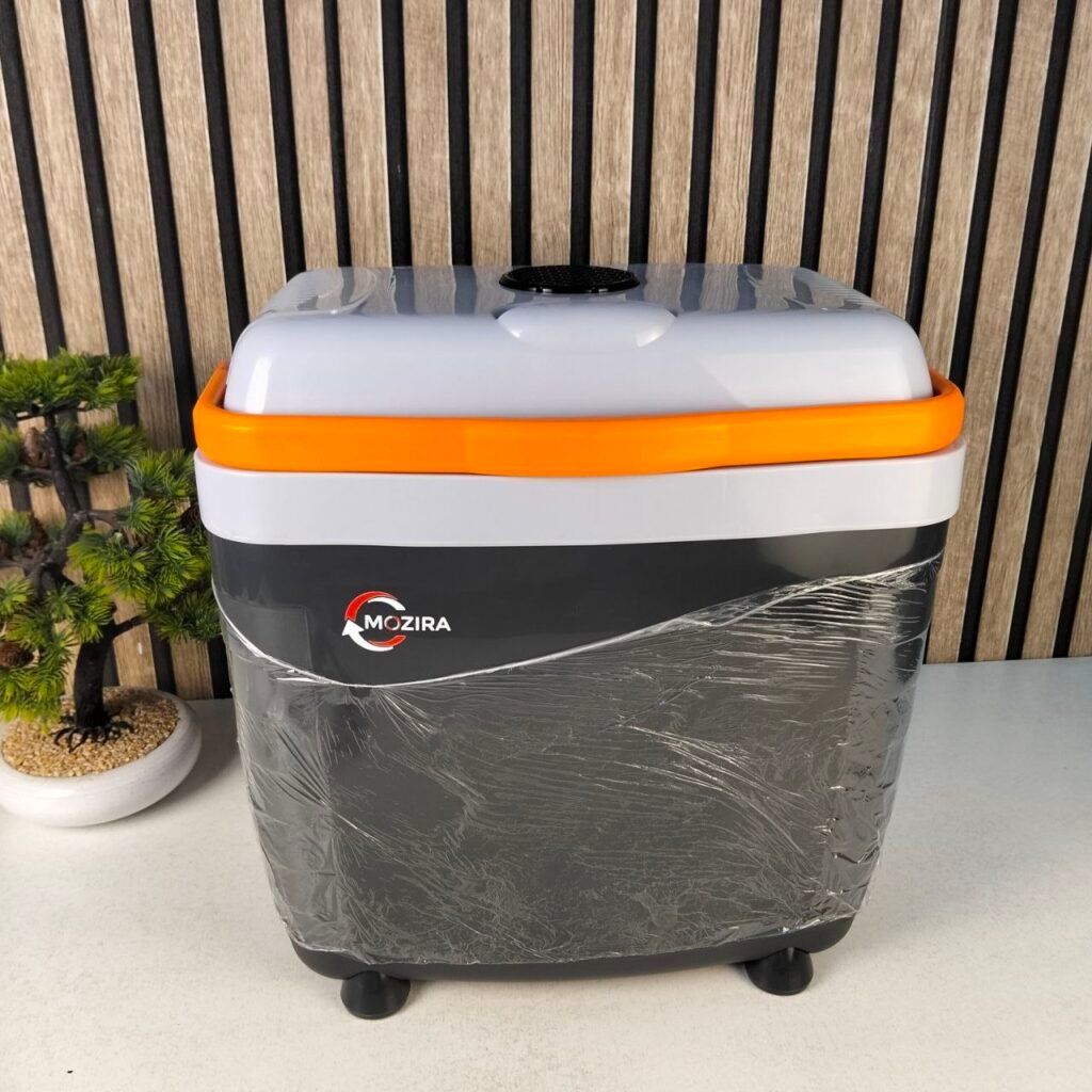 Glacière & Réchauffeur Thermoélectrique Portable 28L avec Roues – Conservation Intelligente Chaud & Froid