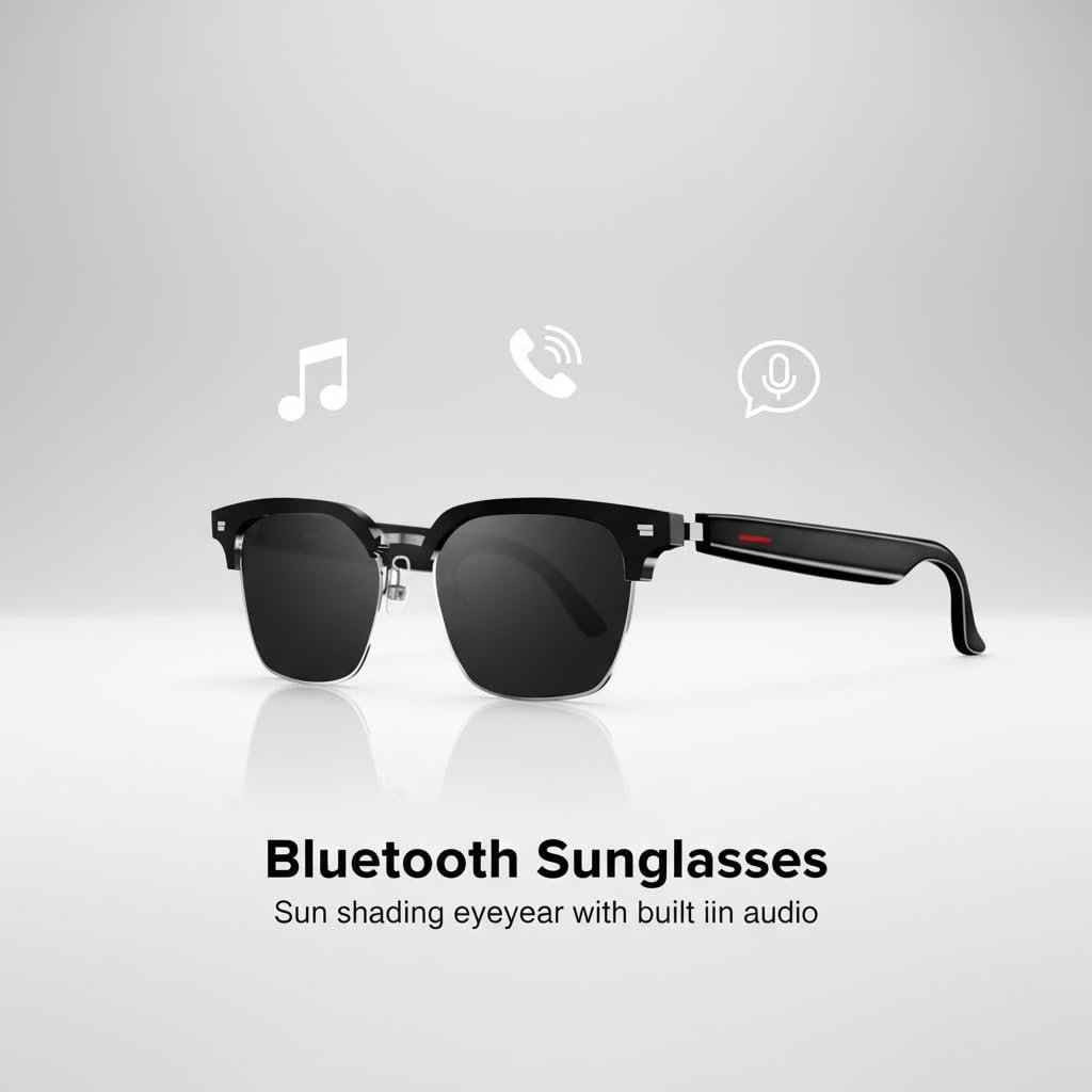 Lunettes connectées Traduction IA & Audio Open-Ear — Communication facilitée