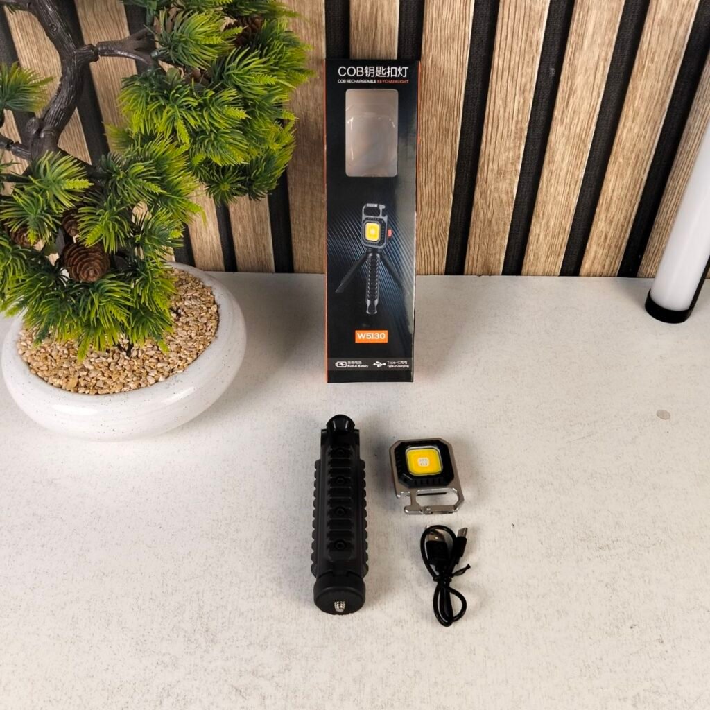 Mini Lampe de Poche COB LED Portable - Technologie COB LED Ultra-Puissante