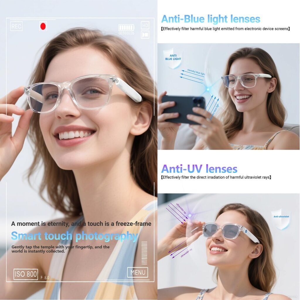 Lunettes Connectées F20 à Traduction IA — Communiquez sans limites