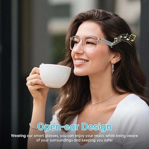 Lunettes Connectées F20 à Traduction IA — Communiquez sans limites