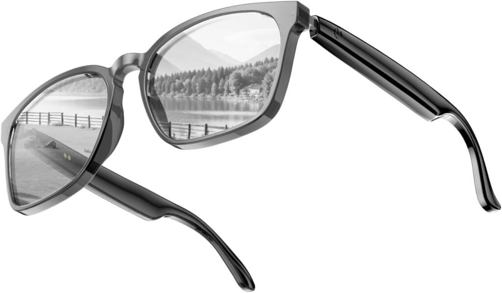 Lunettes connectées Traduction IA & Audio — Communication et confort