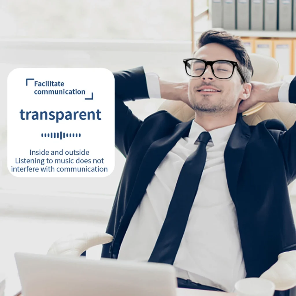 Lunettes connectées Traduction IA & Audio — Communication et confort