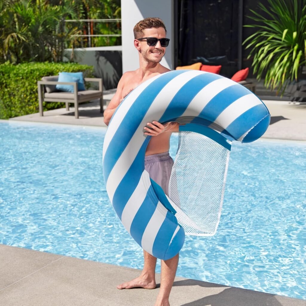 Siège Gonflable Piscine Velours Bestway – Détente Rafraîchissante